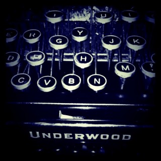 Vintage Typewriter in the WOW Suite