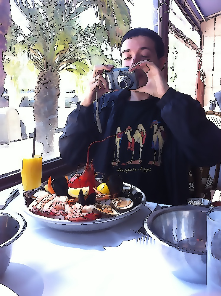 Sam at Ocean Avenue Seafood in Santa Monica