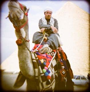 Camel Rider doing Blue Steel look from Zoolander