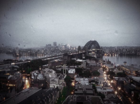Sydney in the Rain