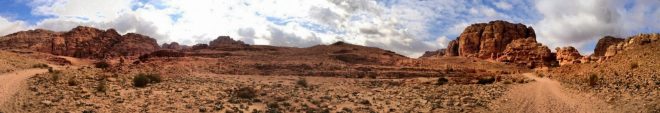 Wadi Rum panorama, IPhoneography, autostitch