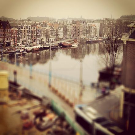 My view from room 323 at the Amstel Intercontinental Amsterdam