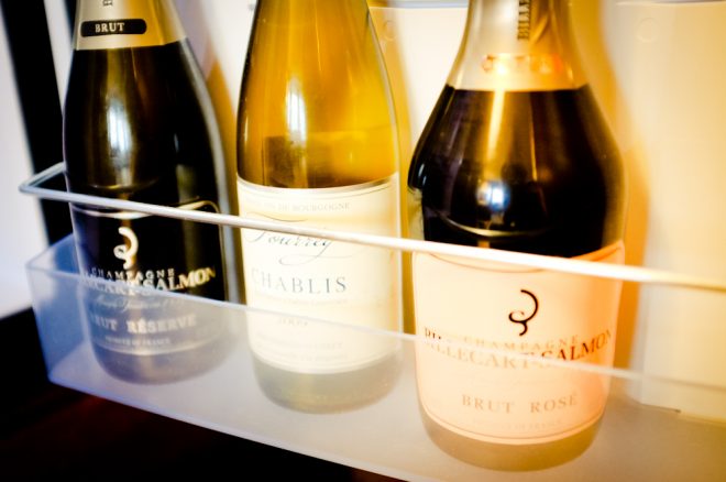 45 Park Lane Champagne minibar