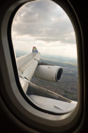Descending to Joburg from the window, FujiX100