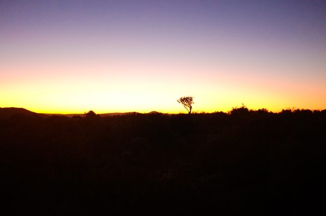 Sunrise at Kwandwe