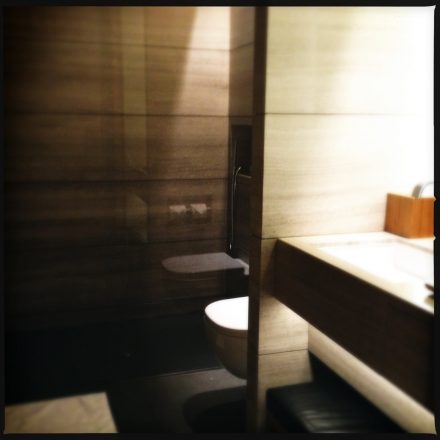 The Shower Facilities at the Cathay Pacific Wing Business Class Lounge