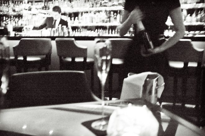 Champagne at the Met Bar, Fuji X100