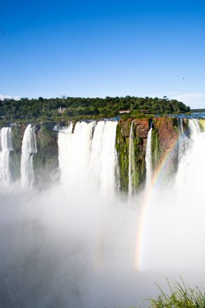 Iguazu Falls rainbow