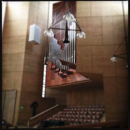 The Pipe Organ at Cathedral of our Lady of the Angels