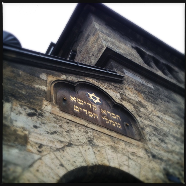  Exterior Prague's Jewish Cemetery (mobile photography)