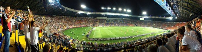 Netherlands vs. Germany. Metalist Stadium, Kharkov. June 13, 2012.