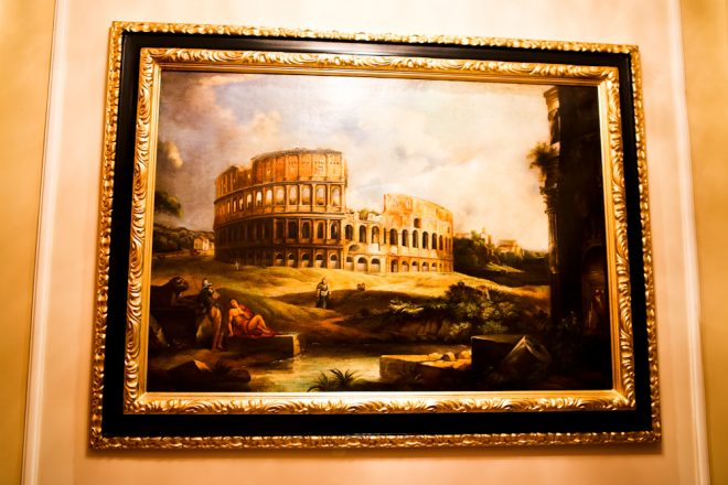Colosseum Painting in Veneto Suite