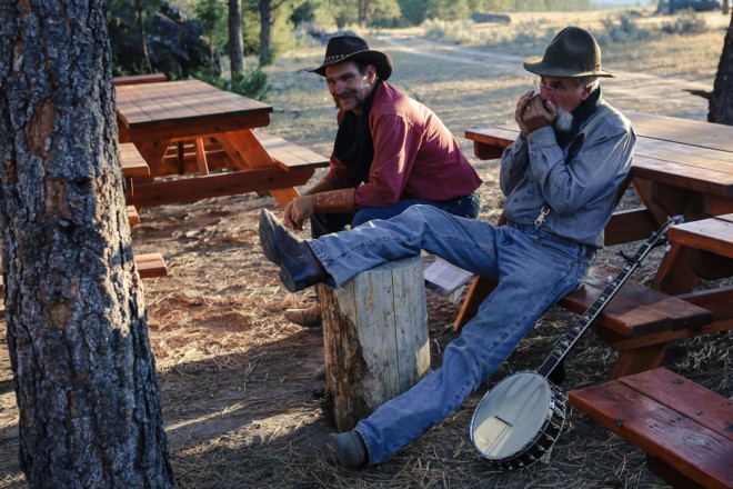 Cowboy Poets Steve and Angelo. It's pretty easy to see why I love photographing these guys