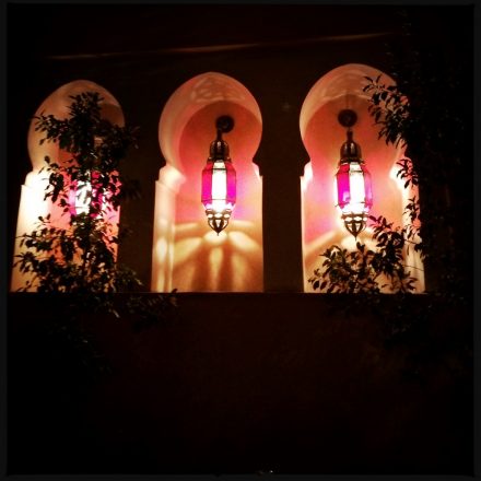 Lanterns at Maison Arabe