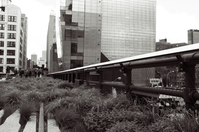 High Line Park BW, Fuji X100