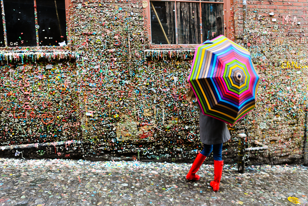 Sticky Street Art: Visiting Seattle’s Gum Wall – My Life's A Trip