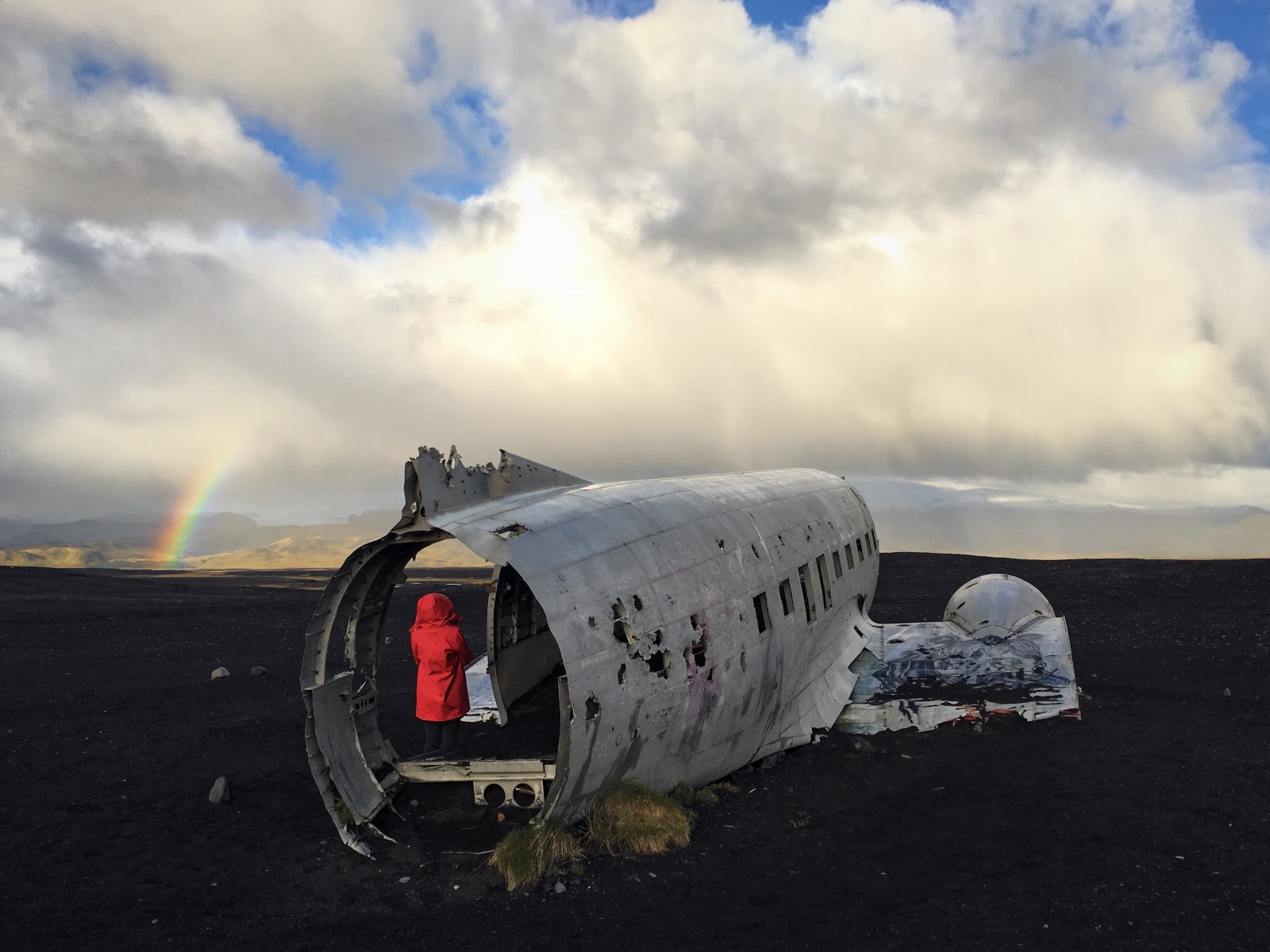 plane crash tour iceland